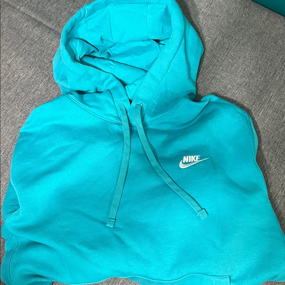 Nike Aqua Blue Hoodie